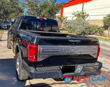 Trzecie zdjęcie samochodu z tyłu: 2015 FORD F150 SUPERCREW VIN:1FTFW1EG5FFA07956 - miniatura