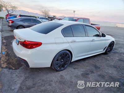 Trzecie zdjęcie samochodu z tyłu: 2018 BMW 530 I VIN:WBAJA5C50JWA36100 - miniatura