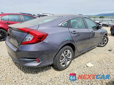 Trzecie zdjęcie samochodu z tyłu: 2018 HONDA CIVIC LX VIN:2HGFC2F63JH544855 - miniatura