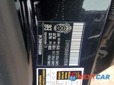 Zdjęcie 12 z 12 samochodu: 2022 MERCEDES-BENZ C 300 4MATIC VIN:W1KAF4HB9NR066412 - miniatura