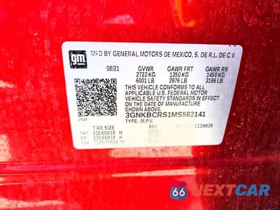 Zdjęcie 14 z 14 samochodu: 2021 CHEVROLET BLAZER 2LT VIN:3GNKBCRS1MS582141 - miniatura