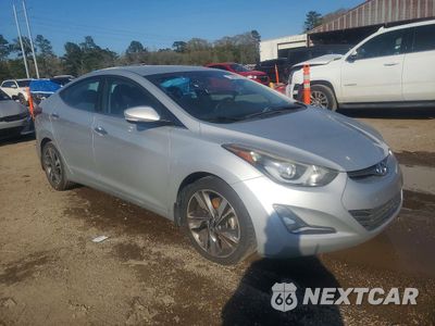 Czwarte zdjęcie samochodu z boku: 2015 HYUNDAI ELANTRA LIMITED VIN:5NPDH4AE5FH601380 - miniatura