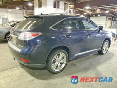Trzecie zdjęcie samochodu z tyłu: 2010 LEXUS RX 450H VIN:JTJBC1BA1A2028713 - miniatura