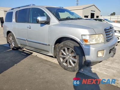 Czwarte zdjęcie samochodu z boku: 2008 INFI QX56 VIN:5N3AA08C18N904652 - miniatura