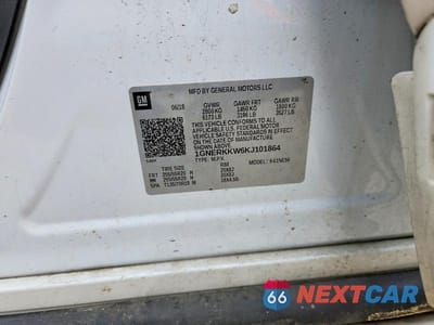 Zdjęcie 14 z 14 samochodu: 2019 CHEVROLET TRAVERSE PREMIER VIN:1GNERKKW6KJ101864 - miniatura