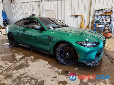 Czwarte zdjęcie samochodu z boku: 2024 BMW M4 COMPETITION VIN:WBS43AZ09RCN85165 - miniatura