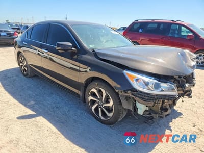 Czwarte zdjęcie samochodu z boku: 2017 HONDA ACCORD EXL VIN:1HGCR2F88HA300422 - miniatura