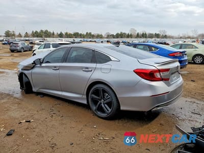 Drugie zdjęcie samochodu z przodu: 2022 HONDA ACCORD HYBRID SPORT VIN:1HGCV3F26NA022791 - miniatura