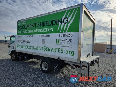 Drugie zdjęcie samochodu z przodu: 2022 ISUZU NPR HD - DELIVERY TRUCK VIN:JALC4W167N7014465 - miniatura