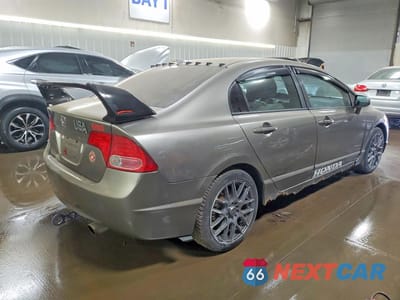 Trzecie zdjęcie samochodu z tyłu: 2006 HONDA CIVIC EX VIN:1HGFA16816L015304 - miniatura