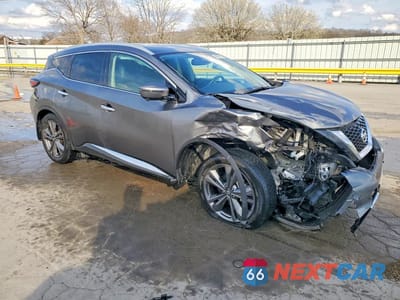 Czwarte zdjęcie samochodu z boku: 2021 NISSAN MURANO PLATINUM VIN:5N1AZ2DS0MC119071 - miniatura