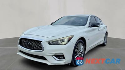 Drugie zdjęcie samochodu z przodu: 2018 INFINITI Q50 3.0T LUXE VIN:JN1EV7AP3JM359190 - miniatura