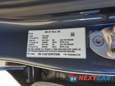 Zdjęcie 12 z 12 samochodu: 2023 TESLA MODEL 3 VIN:5YJ3E1EC0PF576366 - miniatura