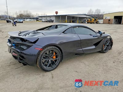 Trzecie zdjęcie samochodu z tyłu: 2020 MCLAREN 720S VIN:SBM14FCA2LW004138 - miniatura