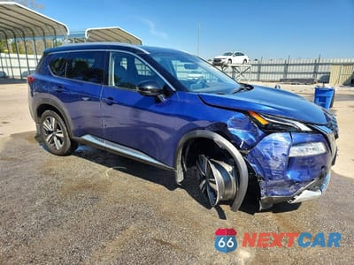 Czwarte zdjęcie samochodu z boku: 2022 NISSAN ROGUE PLATINUM VIN:JN8BT3DD5NW278125 - miniatura