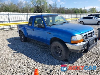 Czwarte zdjęcie samochodu z boku: 1999 FORD RANGER SUPER CAB VIN:1FTZR15V3XPA58306 - miniatura