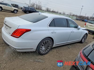 Trzecie zdjęcie samochodu z tyłu: 2017 GENESIS G90 5.0 ULTIMATE VIN:KMHG54JH9HU030738 - miniatura