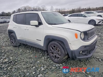 Czwarte zdjęcie samochodu z boku: 2018 JEEP RENEGADE LATITUDE VIN:ZACCJABB2JPJ36623 - miniatura