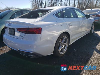 Trzecie zdjęcie samochodu z tyłu: 2021 AUDI A5 VIN:WAUDACF53MA039102 - miniatura