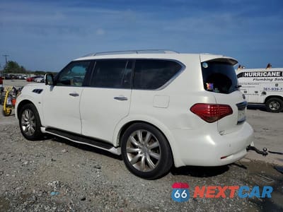 Drugie zdjęcie samochodu z przodu: 2014 INFINITI QX80 BASE VIN:JN8AZ2ND1E9750631 - miniatura