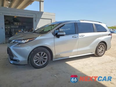 2021 TOYOTA SIENNA 5TDYRKEC9MS028387 - główne zdjęcie licytacji z USA - miniatura