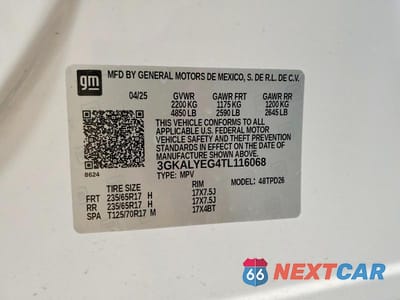 Zdjęcie 13 z 13 samochodu: 2026 GMC TERRAIN AT4 VIN:3GKALYEG4TL116068 - miniatura