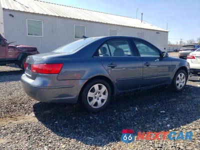 Trzecie zdjęcie samochodu z tyłu: 2009 HYUNDAI SONATA GLS VIN:5NPET46C09H428527 - miniatura