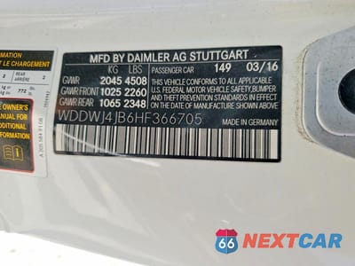 Zdjęcie 12 z 12 samochodu: 2017 MERCEDES-BENZ C 300 VIN:WDDWJ4JB6HF366705 - miniatura