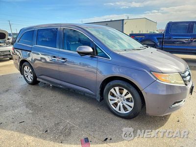Czwarte zdjęcie samochodu z boku: 2016 HONDA ODYSSEY SE VIN:5FNRL5H34GB123998 - miniatura