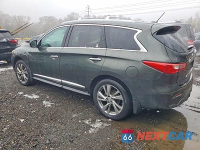 Drugie zdjęcie samochodu z przodu: 2013 INFINITI JX35 BASE VIN:5N1AL0MMXDC324517 - miniatura