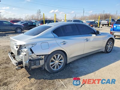 Trzecie zdjęcie samochodu z tyłu: 2017 INFINITI Q50 2.0T PREMIUM VIN:JN1CV7AR3HM680522 - miniatura