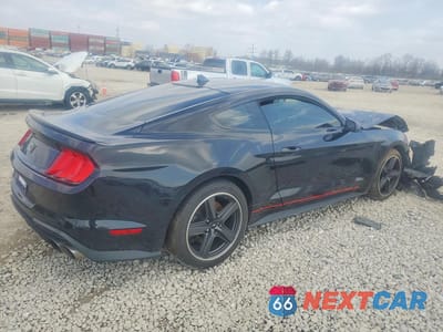 Trzecie zdjęcie samochodu z tyłu: 2021 FORD MUSTANG MACH I VIN:1FA6P8R04M5551991 - miniatura
