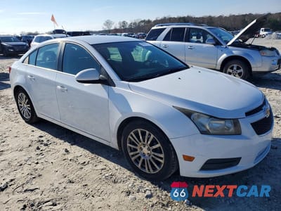 Czwarte zdjęcie samochodu z boku: 2012 CHEVROLET CRUZE ECO VIN:1G1PK5SC3C7296889 - miniatura