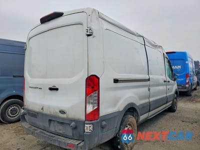 Trzecie zdjęcie samochodu z tyłu: 2018 FORD TRANSIT T-250 VIN:1FTYR2CM4JKB34387 - miniatura