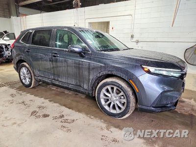 Czwarte zdjęcie samochodu z boku: 2024 HONDA CR-V EX VIN:2HKRS4H48RH454898 - miniatura