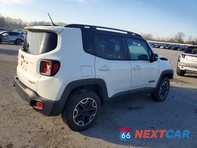 Trzecie zdjęcie samochodu z tyłu: 2016 JEEP RENEGADE TRAILHAWK VIN:ZACCJBCT0GPD32701 - miniatura