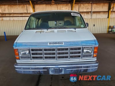 Piąte zdjęcie samochodu w środku: 1990 DODGE RAM VAN B150 VIN:2B7GB11X0LK779770 - miniatura