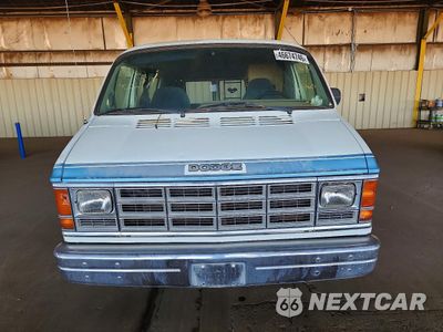 Piąte zdjęcie samochodu w środku: 1990 DODGE RAM VAN B150 VIN:2B7GB11X0LK779770 - miniatura