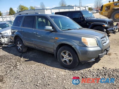 Czwarte zdjęcie samochodu z boku: 2007 HONDA PILOT EXL VIN:5FNYF18647B006279 - miniatura