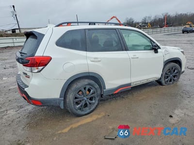 Trzecie zdjęcie samochodu z tyłu: 2021 SUBARU FORESTER SPORT VIN:JF2SKALC9MH456408 - miniatura