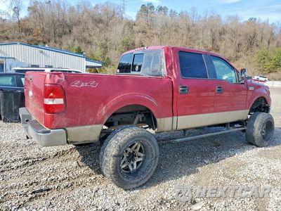 Trzecie zdjęcie samochodu z tyłu: 2007 FORD F150 SUPERCREW VIN:1FTPW14V97KB48400 - miniatura