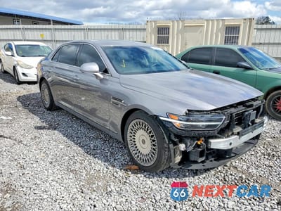 Czwarte zdjęcie samochodu z boku: 2021 GENESIS G90 5.0 ULTIMATE VIN:KMTF54PH8MU087094 - miniatura