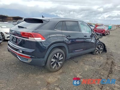 Trzecie zdjęcie samochodu z tyłu: 2020 VOLKSWAGEN ATLAS CROSS SPORT SE VIN:1V23C2CA4LC216486 - miniatura