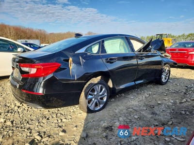 Trzecie zdjęcie samochodu z tyłu: 2019 HONDA ACCORD LX VIN:1HGCV1F1XKA151172 - miniatura