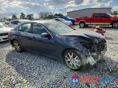 Czwarte zdjęcie samochodu z boku: 2010 INFINITI G37 SEDAN BASE VIN:JN1CV6AP2AM401947 - miniatura