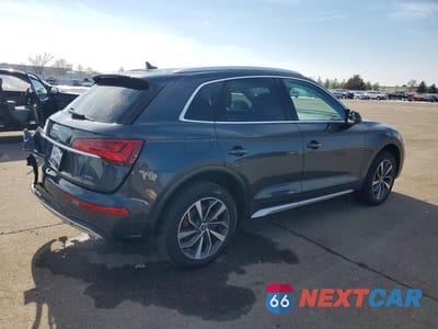 Trzecie zdjęcie samochodu z tyłu: 2021 AUDI Q5 PREMIUM PLUS VIN:WA1BAAFY5M2007605 - miniatura