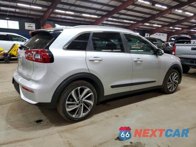 Trzecie zdjęcie samochodu z tyłu: 2018 KIA NIRO TOURING VIN:KNDCE3LC1J5118312 - miniatura