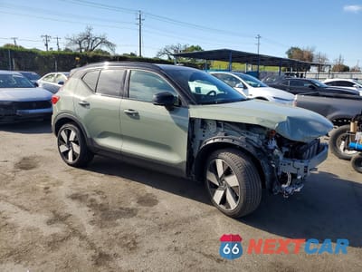 Czwarte zdjęcie samochodu z boku: 2025 VOLVO EX40 ULTRA VIN:YV4ER3HL5S2589630 - miniatura