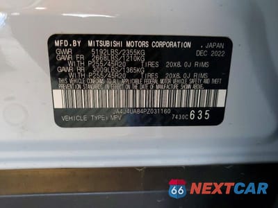 Zdjęcie 13 z 13 samochodu: 2023 MITSUBISHI OUTLANDER SE VIN:JA4J4UA84PZ031160 - miniatura