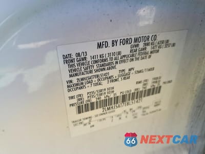 Zdjęcie 12 z 12 samochodu: 2014 LINCOLN TOWNHOUSE MKT VIN:2LMHJ5AT7EBL51421 - miniatura